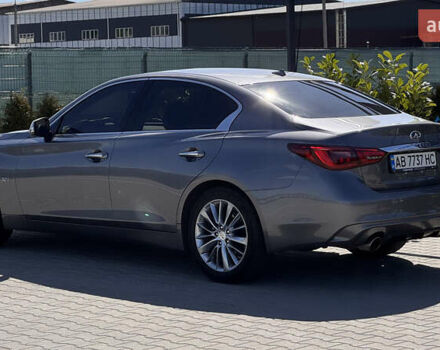 Серый Инфинити Q50, объемом двигателя 3 л и пробегом 24 тыс. км за 20000 $, фото 6 на Automoto.ua