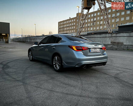 Серый Инфинити Q50, объемом двигателя 3 л и пробегом 41 тыс. км за 17100 $, фото 2 на Automoto.ua