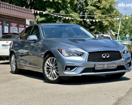 Серый Инфинити Q50, объемом двигателя 0 л и пробегом 93 тыс. км за 14900 $, фото 6 на Automoto.ua