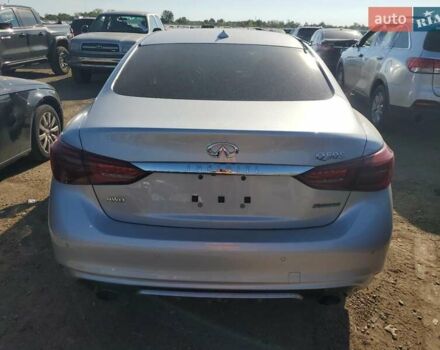 Серый Инфинити Q50, объемом двигателя 3 л и пробегом 131 тыс. км за 3900 $, фото 5 на Automoto.ua