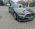 Серый Инфинити Q50, объемом двигателя 3 л и пробегом 55 тыс. км за 25000 $, фото 3 на Automoto.ua