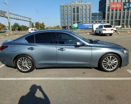 Сірий Інфініті Q50, об'ємом двигуна 3 л та пробігом 135 тис. км за 23000 $, фото 7 на Automoto.ua