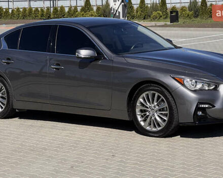 Серый Инфинити Q50, объемом двигателя 3 л и пробегом 24 тыс. км за 20000 $, фото 15 на Automoto.ua