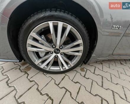 Серый Инфинити Q50, объемом двигателя 3 л и пробегом 55 тыс. км за 25000 $, фото 8 на Automoto.ua