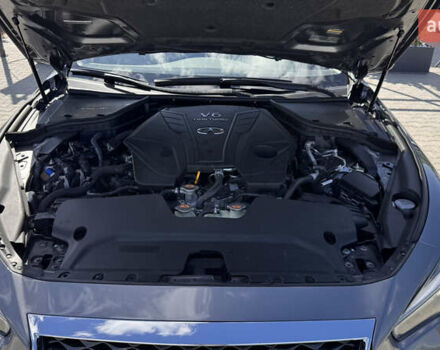 Серый Инфинити Q50, объемом двигателя 3 л и пробегом 24 тыс. км за 20000 $, фото 47 на Automoto.ua