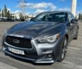Серый Инфинити Q50, объемом двигателя 3 л и пробегом 184 тыс. км за 16000 $, фото 1 на Automoto.ua