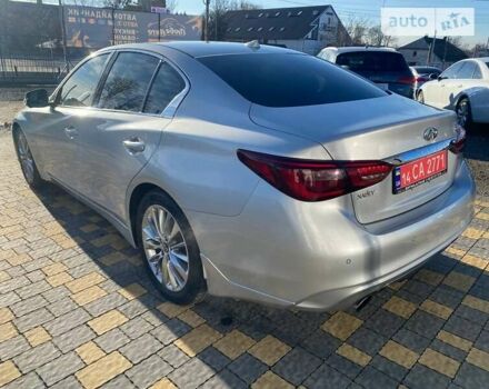 Сірий Інфініті Q50, об'ємом двигуна 3 л та пробігом 172 тис. км за 17950 $, фото 5 на Automoto.ua