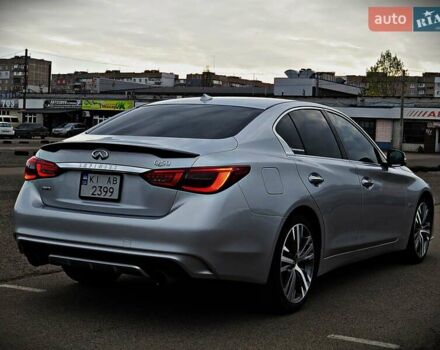 Сірий Інфініті Q50, об'ємом двигуна 3 л та пробігом 119 тис. км за 15800 $, фото 2 на Automoto.ua