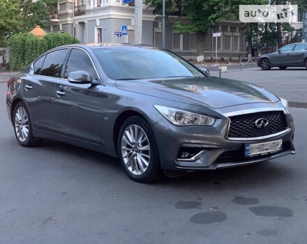 Сірий Інфініті Q50, об'ємом двигуна 2 л та пробігом 33 тис. км за 26500 $, фото 7 на Automoto.ua