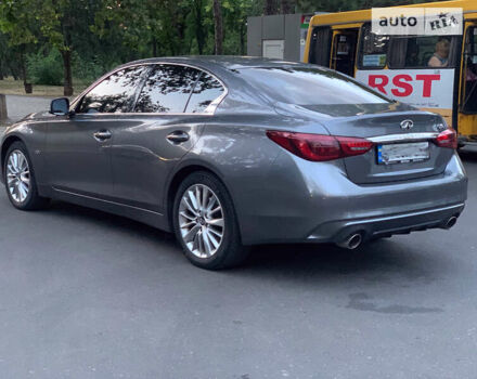 Сірий Інфініті Q50, об'ємом двигуна 2 л та пробігом 33 тис. км за 26500 $, фото 4 на Automoto.ua