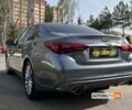 Серый Инфинити Q50, объемом двигателя 3 л и пробегом 42 тыс. км за 25600 $, фото 4 на Automoto.ua