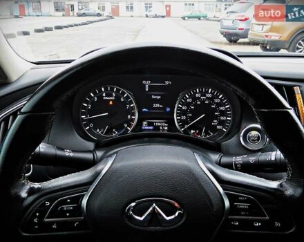 Сірий Інфініті Q50, об'ємом двигуна 3 л та пробігом 119 тис. км за 15800 $, фото 12 на Automoto.ua