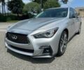 Серый Инфинити Q50, объемом двигателя 3 л и пробегом 40 тыс. км за 13100 $, фото 1 на Automoto.ua