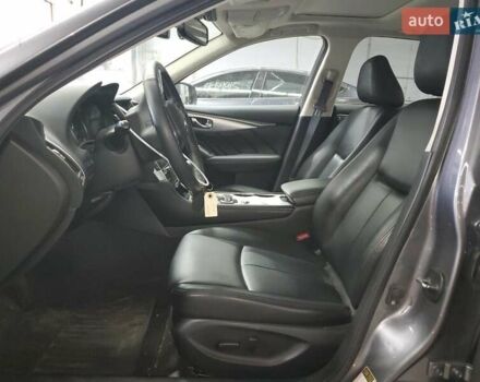 Сірий Інфініті Q50, об'ємом двигуна 3 л та пробігом 43 тис. км за 5200 $, фото 6 на Automoto.ua