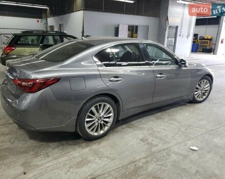 Сірий Інфініті Q50, об'ємом двигуна 3 л та пробігом 43 тис. км за 5200 $, фото 2 на Automoto.ua