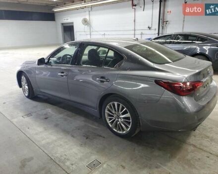 Сірий Інфініті Q50, об'ємом двигуна 3 л та пробігом 43 тис. км за 5200 $, фото 1 на Automoto.ua