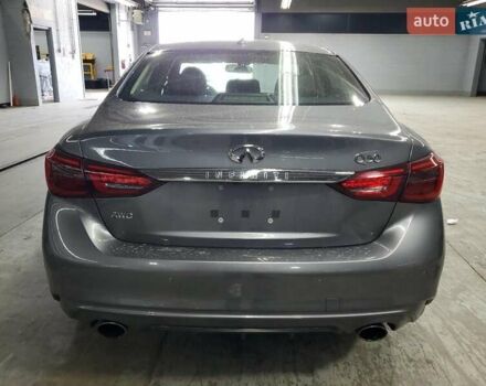 Сірий Інфініті Q50, об'ємом двигуна 3 л та пробігом 43 тис. км за 5200 $, фото 5 на Automoto.ua