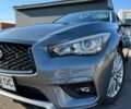 Серый Инфинити Q50, объемом двигателя 3 л и пробегом 57 тыс. км за 22900 $, фото 1 на Automoto.ua