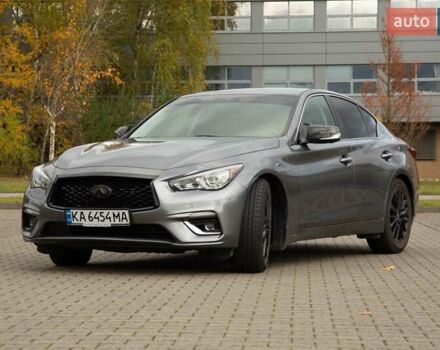 Серый Инфинити Q50, объемом двигателя 2.8 л и пробегом 47 тыс. км за 27000 $, фото 1 на Automoto.ua