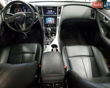 Сірий Інфініті Q50, об'ємом двигуна 3 л та пробігом 43 тис. км за 5200 $, фото 7 на Automoto.ua
