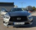 Серый Инфинити Q50, объемом двигателя 3 л и пробегом 56 тыс. км за 23400 $, фото 1 на Automoto.ua