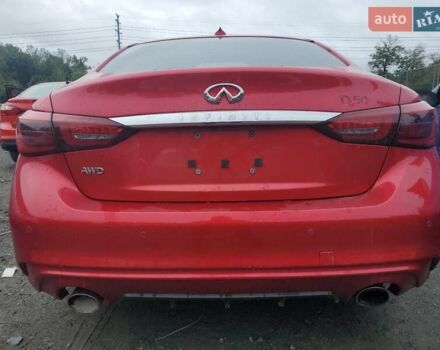 Серый Инфинити Q50, объемом двигателя 3 л и пробегом 33 тыс. км за 5000 $, фото 5 на Automoto.ua
