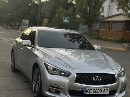 Сірий Інфініті Q50, об'ємом двигуна 2.14 л та пробігом 136 тис. км за 16000 $, фото 1 на Automoto.ua