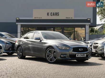 Сірий Інфініті Q50, об'ємом двигуна 2.2 л та пробігом 110 тис. км за 14500 $, фото 1 на Automoto.ua