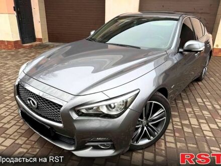 Сірий Інфініті Q50, об'ємом двигуна 2.2 л та пробігом 159 тис. км за 14000 $, фото 1 на Automoto.ua