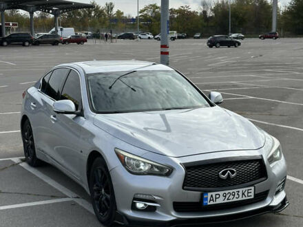 Сірий Інфініті Q50, об'ємом двигуна 3.7 л та пробігом 171 тис. км за 14900 $, фото 1 на Automoto.ua