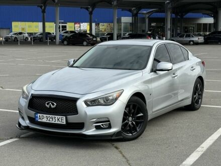 Серый Инфинити Q50, объемом двигателя 3.7 л и пробегом 171 тыс. км за 14900 $, фото 1 на Automoto.ua