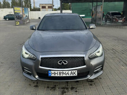 Инфинити Q50 2014 в Белгород-Днестровском на Automoto.ua Серый Инфинити Q50, объемом двигателя 2.14 л и пробегом 145 тыс. км за 16000 $, фото 1 на Automoto.ua