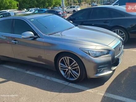 Сірий Інфініті Q50, об'ємом двигуна 2.14 л та пробігом 169 тис. км за 13500 $, фото 1 на Automoto.ua