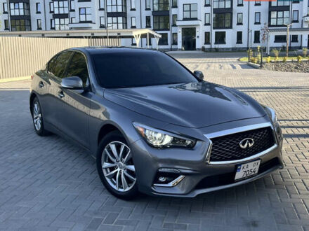 Сірий Інфініті Q50, об'ємом двигуна 1.99 л та пробігом 130 тис. км за 15000 $, фото 1 на Automoto.ua