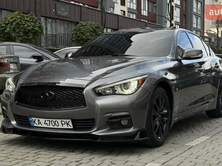 Инфинити Q50 2015 в Ивано-Франковске на Automoto.ua Серый Инфинити Q50, объемом двигателя 3.7 л и пробегом 166 тыс. км за 14500 $, фото 1 на Automoto.ua