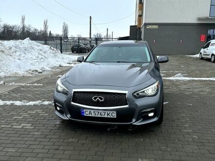 Сірий Інфініті Q50, об'ємом двигуна 3.7 л та пробігом 120 тис. км за 16800 $, фото 1 на Automoto.ua