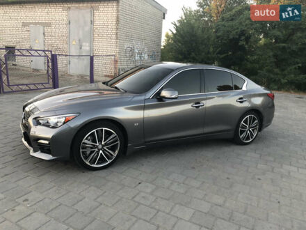 Инфинити Q50 2015 в Кременчуге на Automoto.ua Серый Инфинити Q50, объемом двигателя 3.7 л и пробегом 57 тыс. км за 21500 $, фото 1 на Automoto.ua