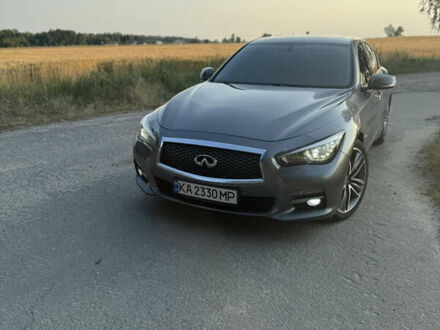 Сірий Інфініті Q50, об'ємом двигуна 2.14 л та пробігом 286 тис. км за 14200 $, фото 1 на Automoto.ua