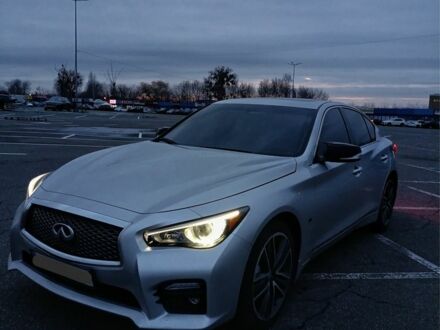 Серый Инфинити Q50, объемом двигателя 3.7 л и пробегом 71 тыс. км за 12700 $, фото 1 на Automoto.ua