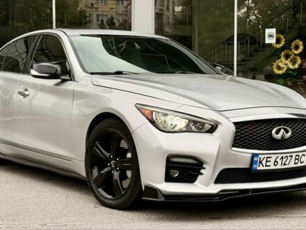 Сірий Інфініті Q50, об'ємом двигуна 3.7 л та пробігом 245 тис. км за 14065 $, фото 1 на Automoto.ua
