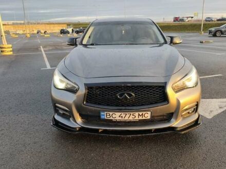 Сірий Інфініті Q50, об'ємом двигуна 3 л та пробігом 204 тис. км за 16500 $, фото 1 на Automoto.ua