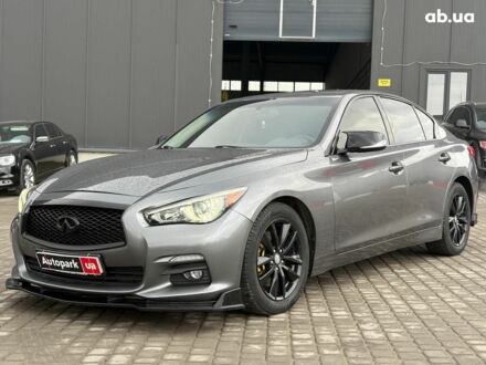 Сірий Інфініті Q50, об'ємом двигуна 3 л та пробігом 205 тис. км за 11450 $, фото 1 на Automoto.ua