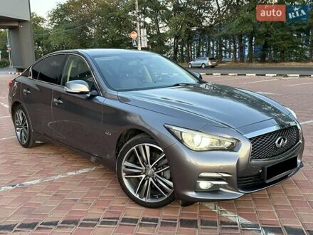 Сірий Інфініті Q50, об'ємом двигуна 2.14 л та пробігом 122 тис. км за 15900 $, фото 1 на Automoto.ua