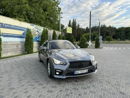 Сірий Інфініті Q50, об'ємом двигуна 2 л та пробігом 103 тис. км за 15800 $, фото 1 на Automoto.ua