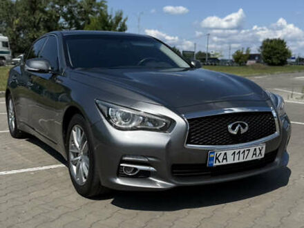 Сірий Інфініті Q50, об'ємом двигуна 1.99 л та пробігом 110 тис. км за 14200 $, фото 1 на Automoto.ua