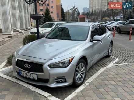Сірий Інфініті Q50, об'ємом двигуна 1.99 л та пробігом 128 тис. км за 17800 $, фото 1 на Automoto.ua