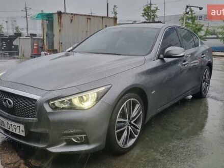 Серый Инфинити Q50, объемом двигателя 2.2 л и пробегом 79 тыс. км за 15800 $, фото 1 на Automoto.ua
