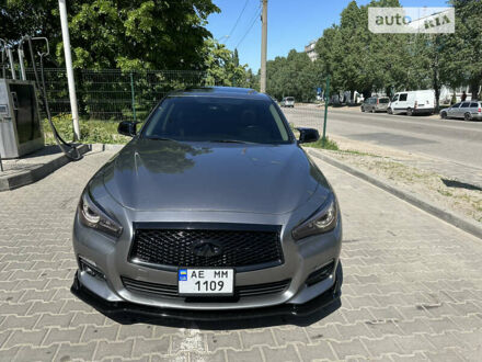 Сірий Інфініті Q50, об'ємом двигуна 1.99 л та пробігом 102 тис. км за 19000 $, фото 1 на Automoto.ua