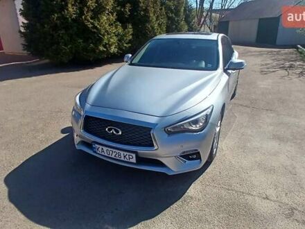 Сірий Інфініті Q50, об'ємом двигуна 3 л та пробігом 59 тис. км за 19000 $, фото 1 на Automoto.ua