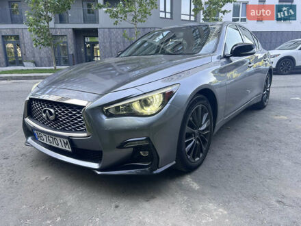 Сірий Інфініті Q50, об'ємом двигуна 3 л та пробігом 148 тис. км за 15555 $, фото 1 на Automoto.ua